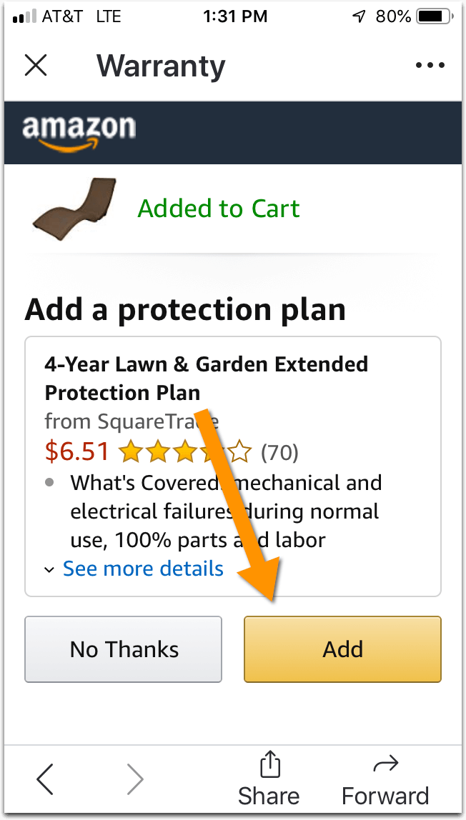 Amazon protection plan