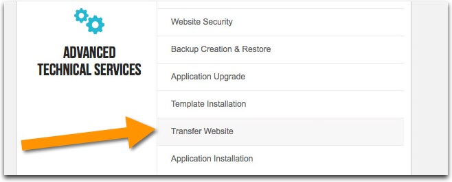 Upsell transfer