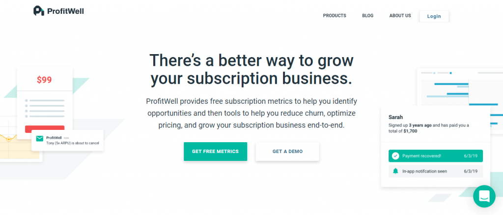 Profitwell, freemium service