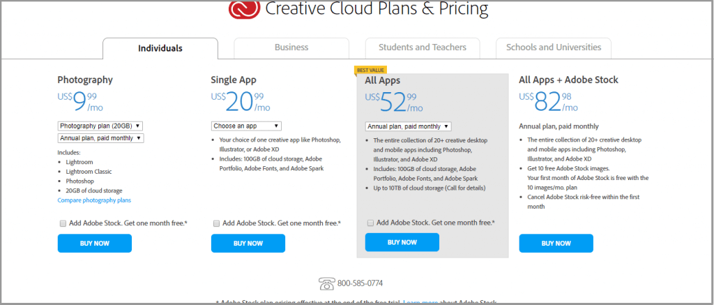 adobe subscription