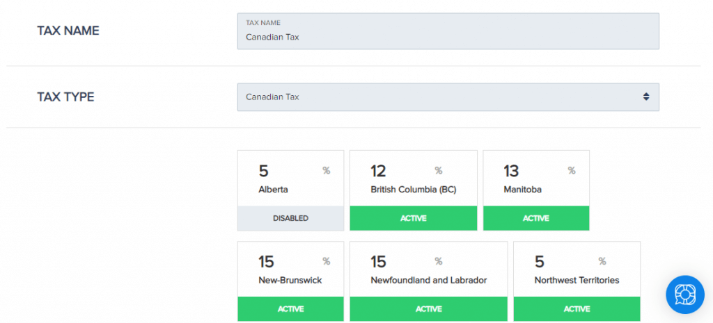 Tax profiles