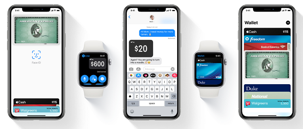 Apple pay device examples