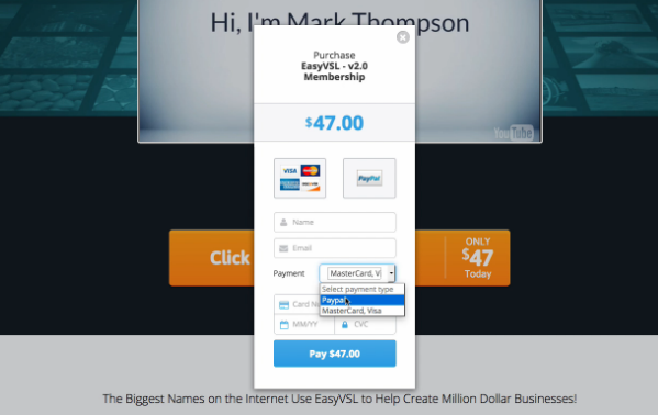 PayKickstart’s customizable checkout pop-up widgets